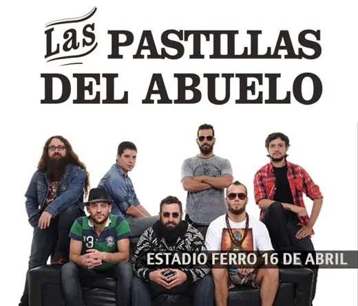 Las Pastillas Del Abuelo anuncian show en Ferro y lanzan el video-lyric de Rompecabezas De Amor.